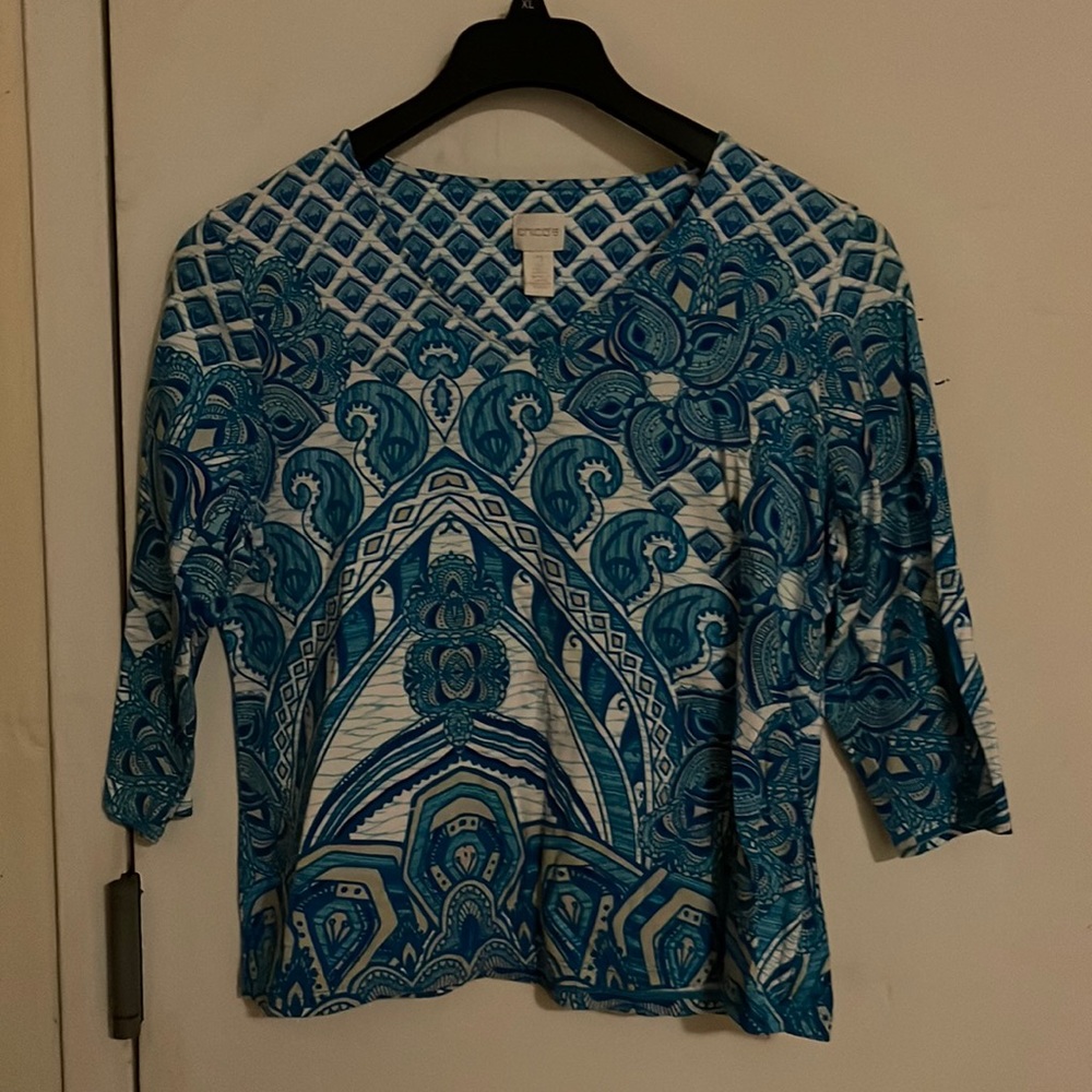 Turquoise Blouse💕2for$40